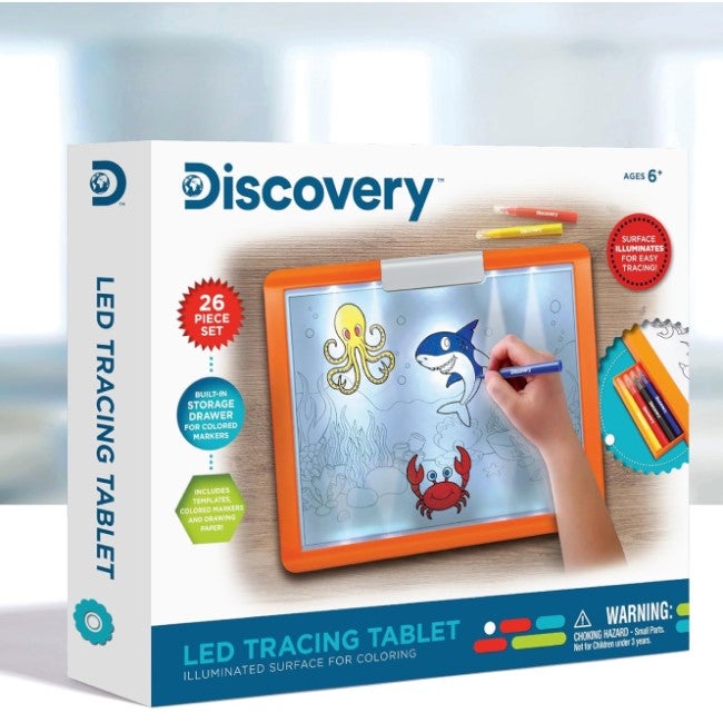DISCOVERY KIDS TRACING TABLET LED - MARKER VERSION