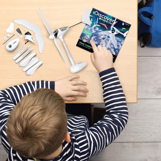 DISCOVERY KIDS DIY WIND TURBINE GLIDER KIT