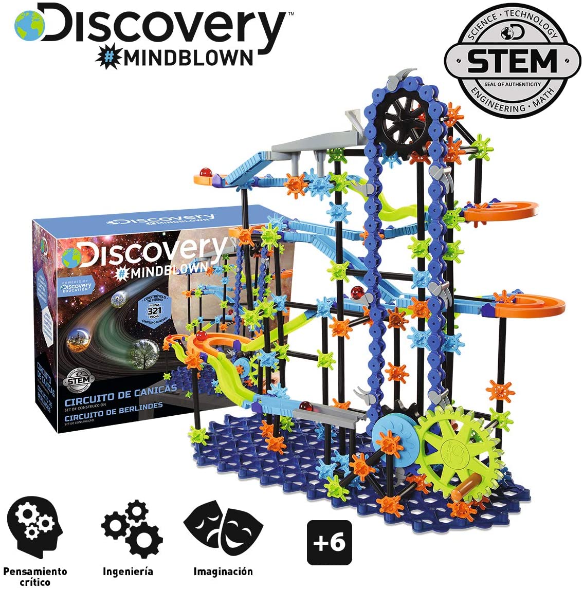 DISCOVERY KIDS MINDBLOWN MARBLE RUN