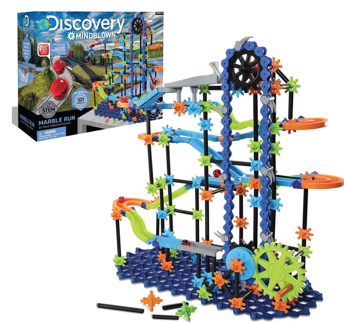 DISCOVERY KIDS MINDBLOWN MARBLE RUN (321 PIECES)