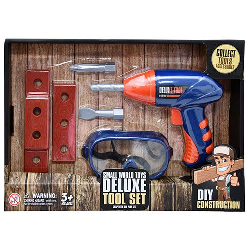 SMALL-WORLD TOOL WITH POWER DRILL (6 PIECES)