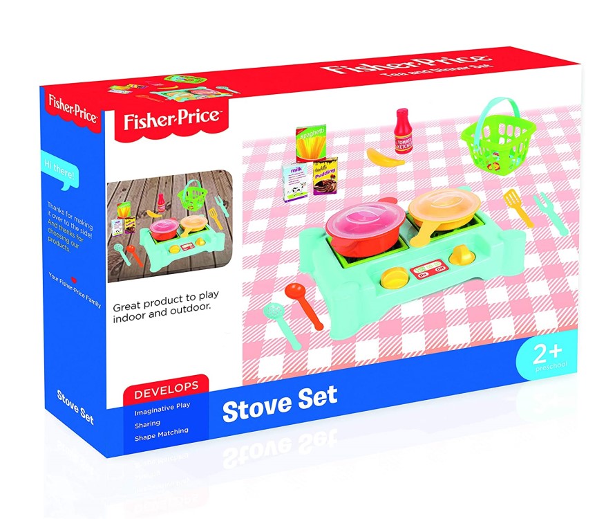 FISHER PRICE STOVE SET