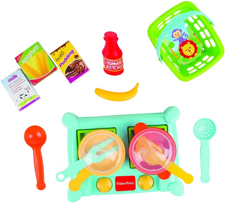 FISHER PRICE STOVE SET