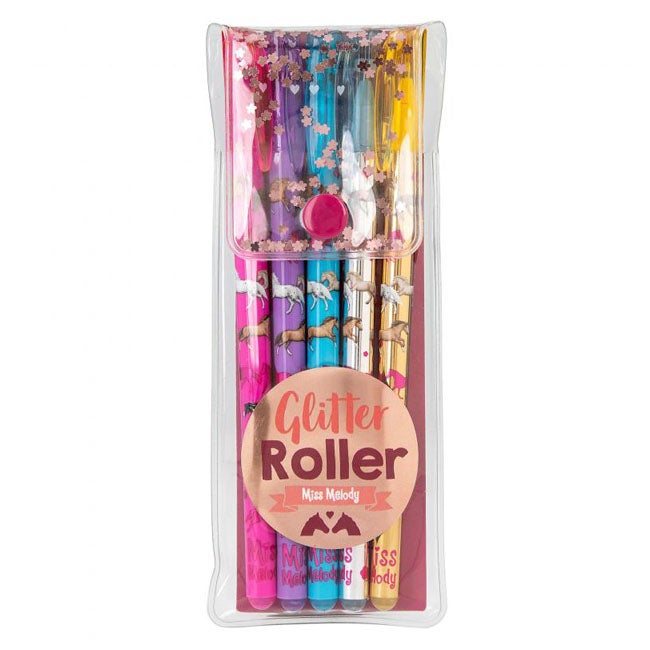 TOP MODEL MISS MELODY GLITTER GEL PEN SET