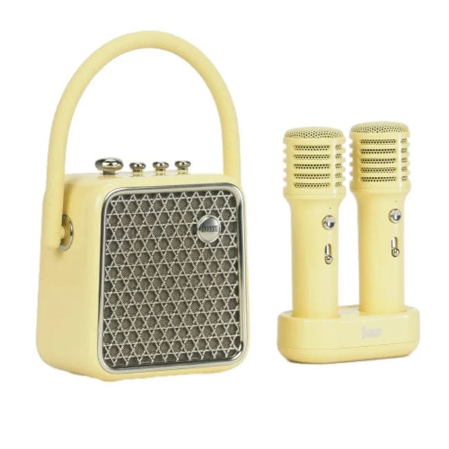 DIVOOM SONGBIRD-SE PORTABLE KARAOKE BT SPEAKER SET YELLOW