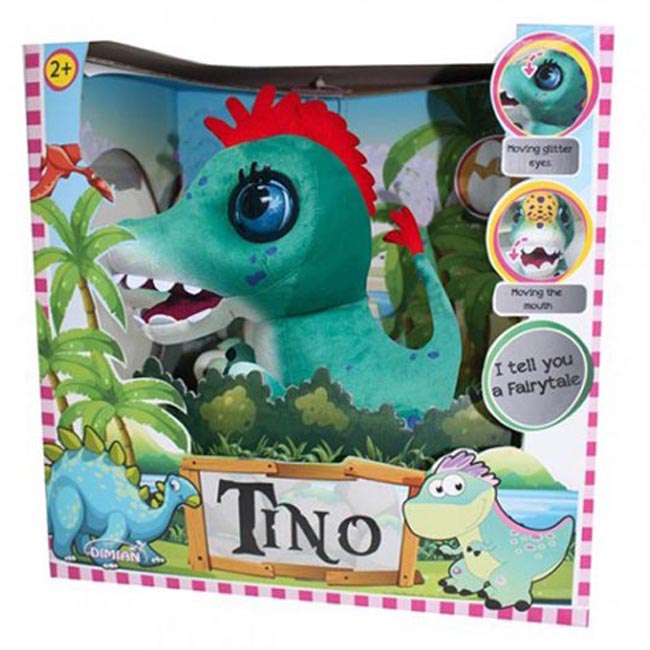 DIMIAN DOLLS PLUSH TINO WITH THREE FAIRY TALES IN ENGLISH