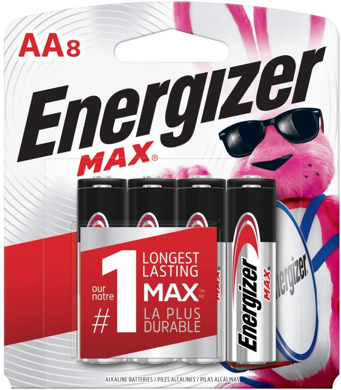 ENERGIZER MAX AA 8PC BATTERY PACK