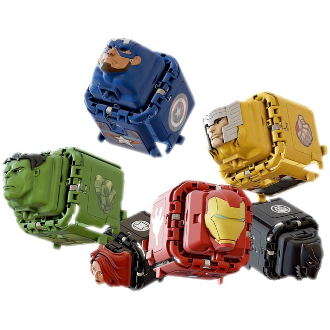 EOLO AVENGERS BATTLE CUBES - CAPTAIN AMERICA VS BLACK PANTHE