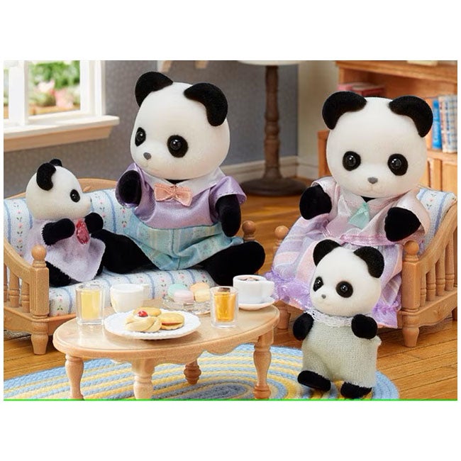 SYLVANIAN FAMILIES POOKIE PANDA FAMILY