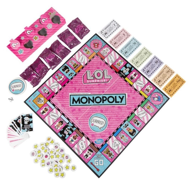 HASBRO MONOPOLY - LOL SURPRISE