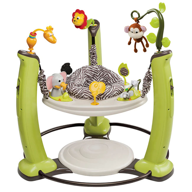 EXERSAUCER JUMP AND LEARN JUNGLE QUEST JUMPER