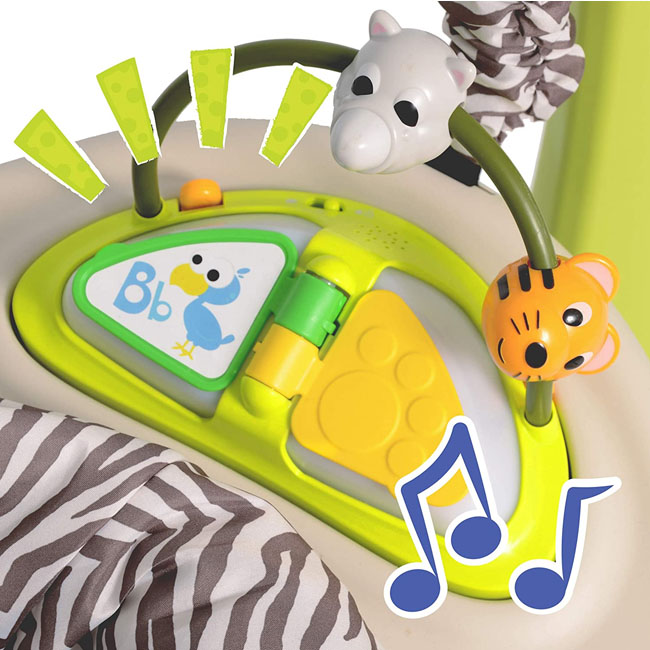 EXERSAUCER JUMP AND LEARN JUNGLE QUEST JUMPER