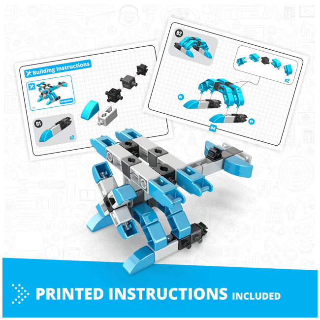 ENGINO INVENTOR MECHANICS ACROBATIC PLANE WITH 5 MODULES