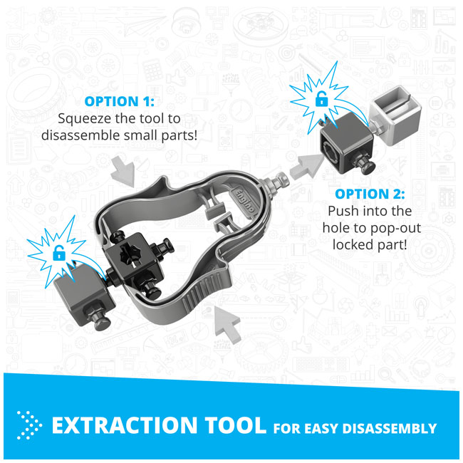 ENGINO INVENTOR CONSTRUCTION OFFROADER WITH 10 MODULES