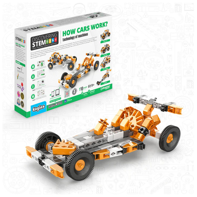 ENGINO STEM TECHNOLOGY OF MACHINES - HOW CARS WORK