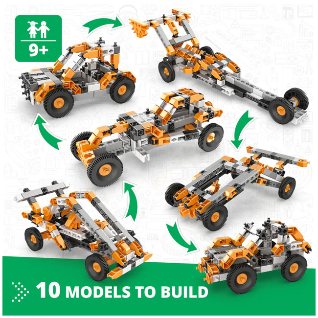 ENGINO STEM TECHNOLOGY OF MACHINES - HOW CARS WORK