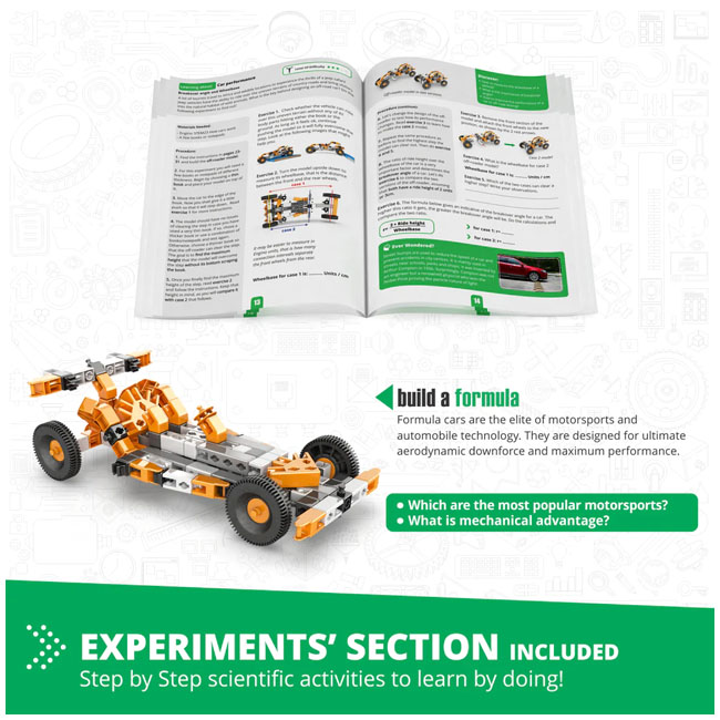 ENGINO STEM TECHNOLOGY OF MACHINES - HOW CARS WORK