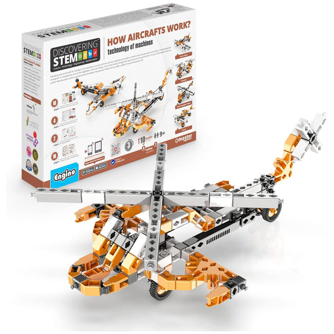 ENGINO STEM TECHNOLOGY OF MACHINES - HOW AIRCRAFTS WORK