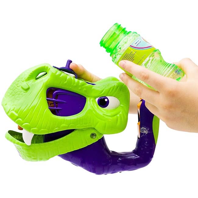 GAZILLION BUBBLE ROARIN REX BLASTER B/O 4OZ