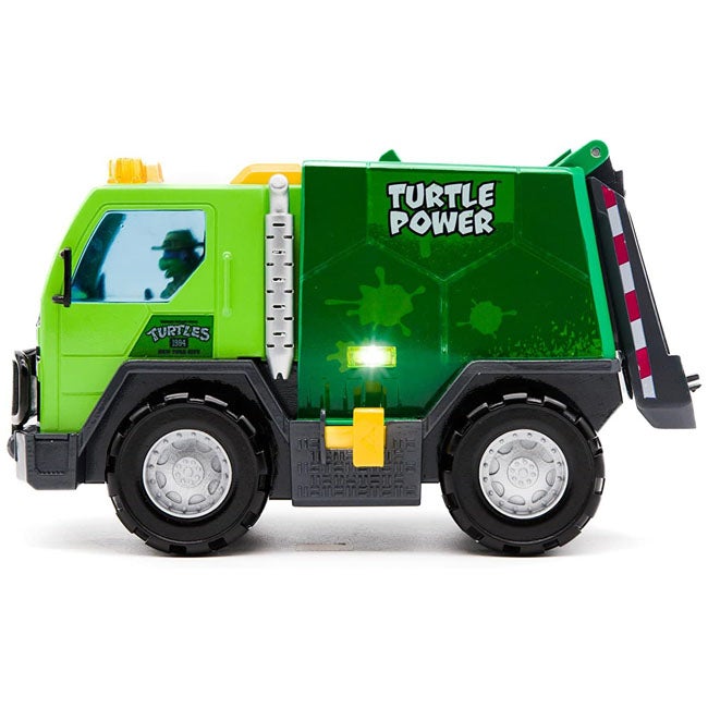 TEENAGE MUTANT NINJA TURTLES TRASH AND BATTLE GARBAGE TRUCK