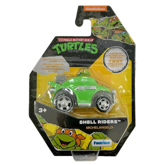 TEENAGE MUTANT NINJA TURTLES DIECAST SHELL RIDERS CLASSIC