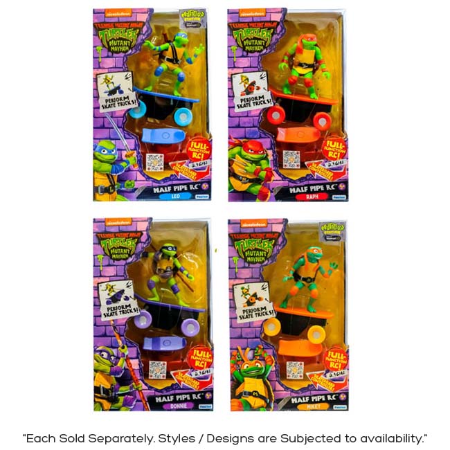 TEENAGE MUTANT NINJA TURTLES HALF PIPE RC
