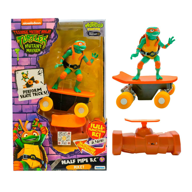 TEENAGE MUTANT NINJA TURTLES HALF PIPE RC