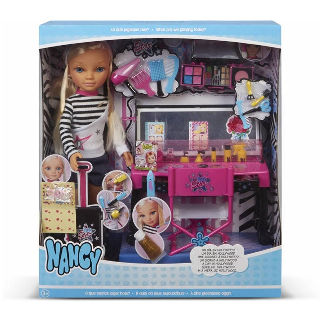 NANCY DOLL ONE DAY IN HOLLYWOOD PLAYSET