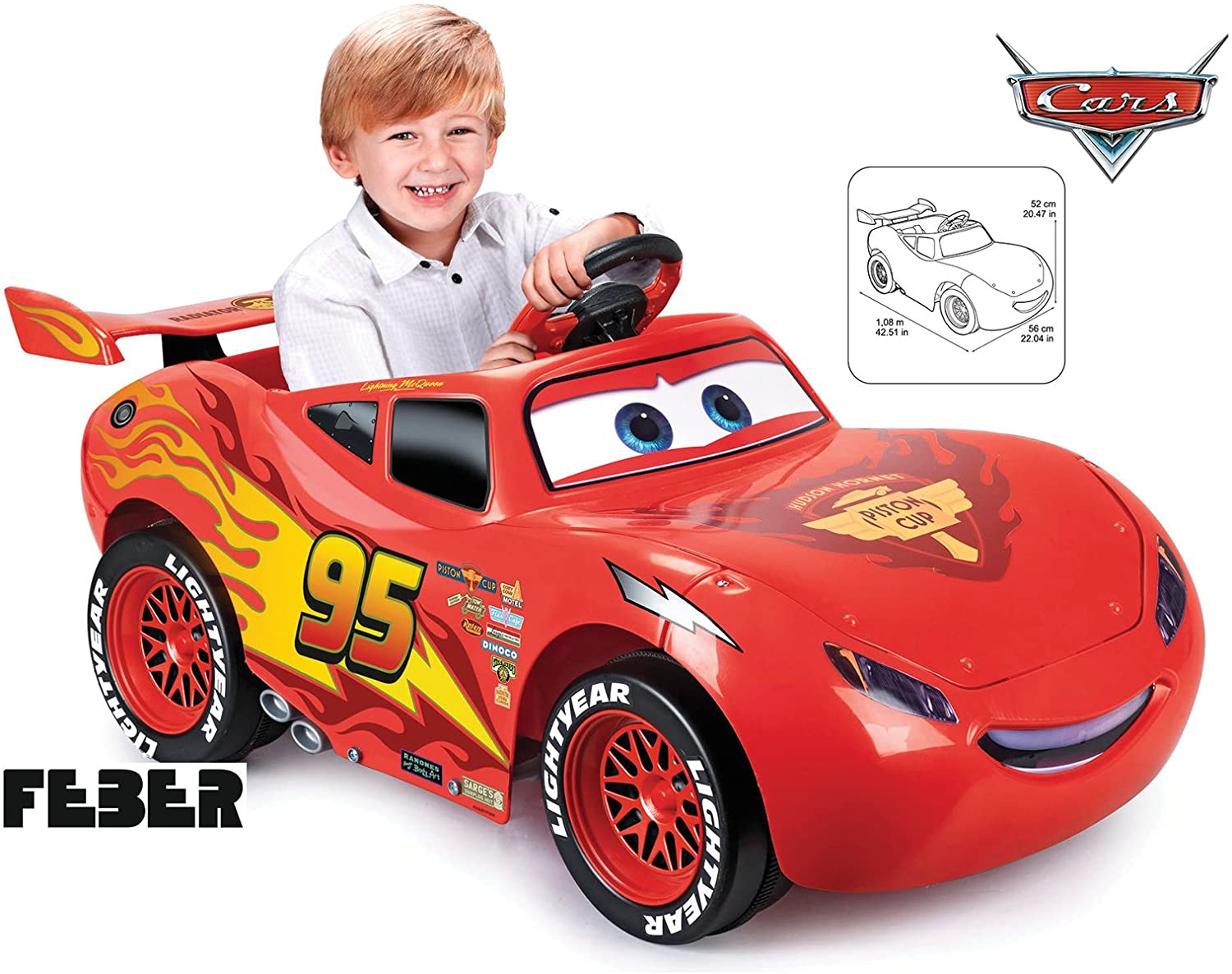 CARS LIGHTNING MCQUEEN III 6V - 8000011147