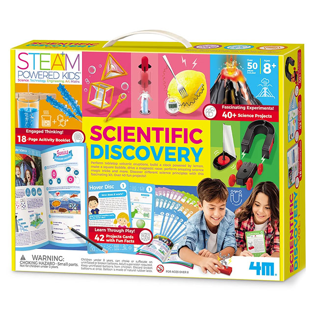 4M STEAM POWERED KIDS SCIENTIFIC DISCOVERY VOL-1 EXPERIMENT
