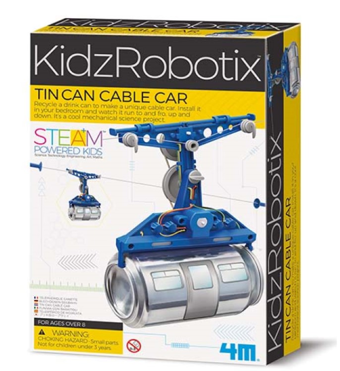 4M TIN CAN CABLE CAR KIT