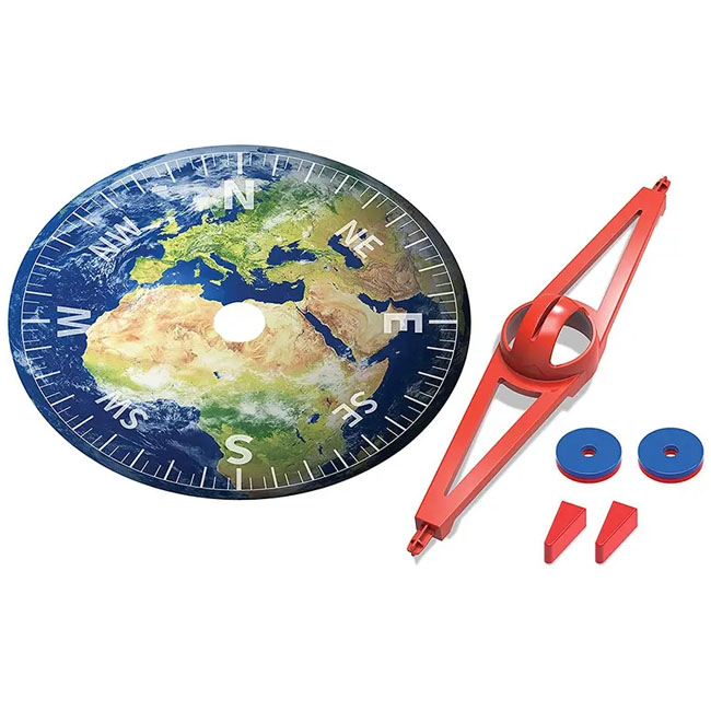 4M KIDZLABS GIANT MAGNETIC COMPASS