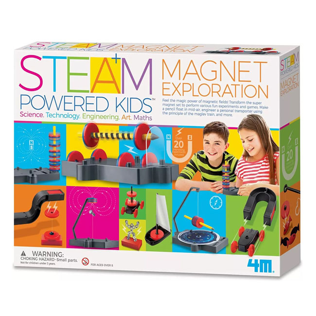 4M STEAM POWERED KIDS DELUXE/MAGNET EXPLORATION