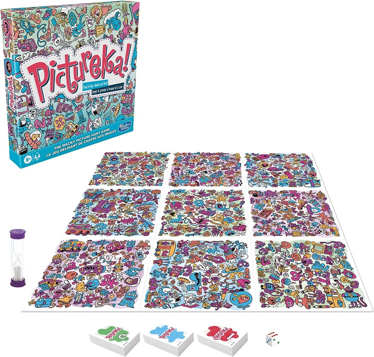 HASBRO PICTUREKA BOARD GAME