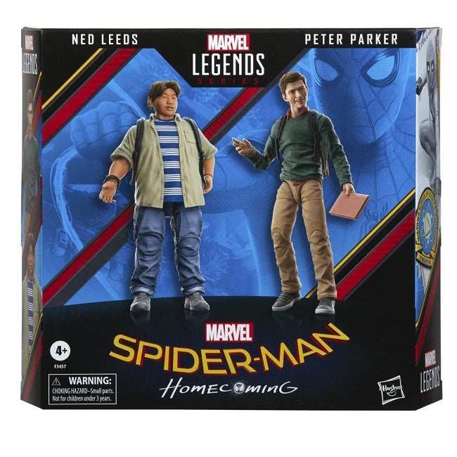 MARVEL SPIDERMAN LEGENDS SERIES - PETER AND NED FIGURE