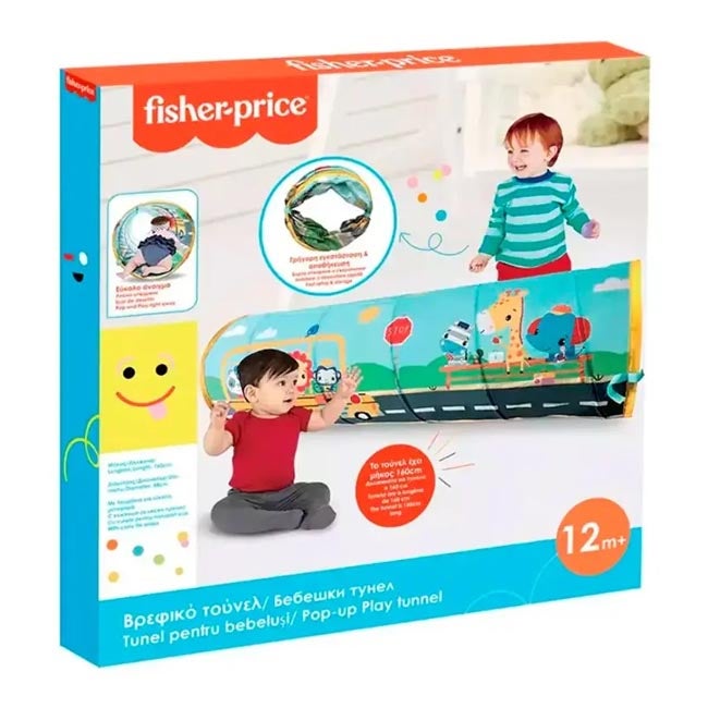 FISHER PRICE POP-UP PLAY TUNNEL