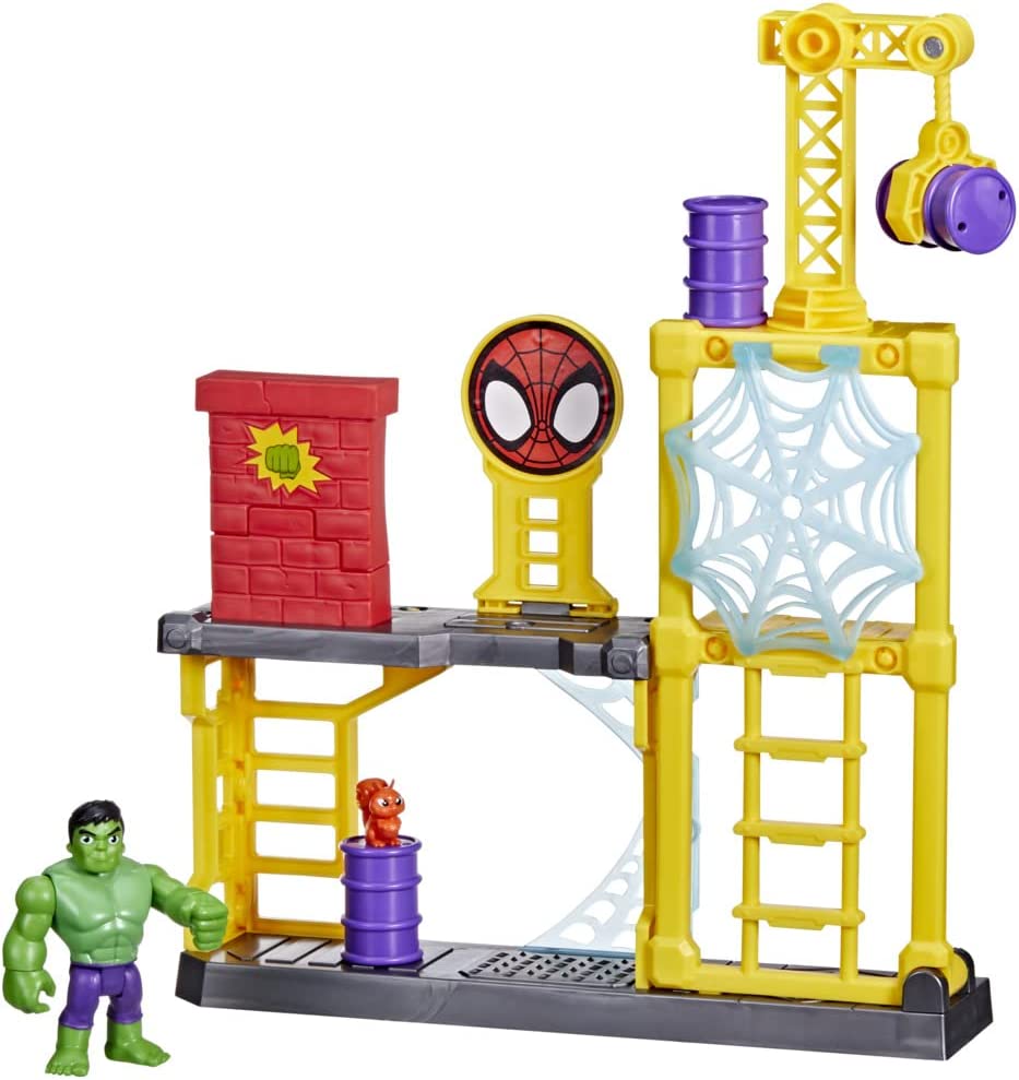 MARVEL SPIDEY AND HIS FRIENDS HULK’S SMASH YARD