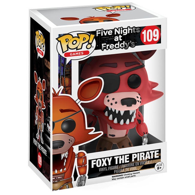 FUNKO POP GAMES: FIVE NIGHT AT FREDDYS FOXY THE PIRATE