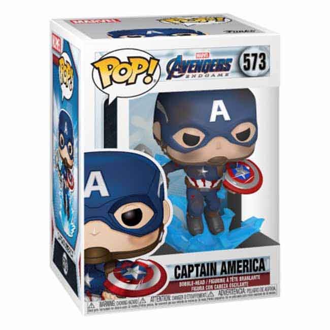 FUNKO POP MARVEL ENDGAME CAPTAIN AMERICA WITH BROKENSHIELD