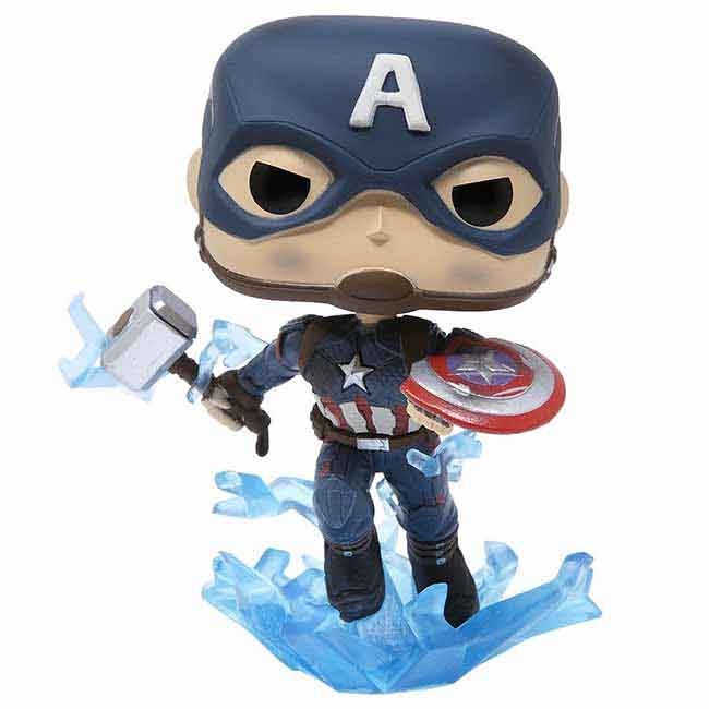 FUNKO POP MARVEL ENDGAME CAPTAIN AMERICA WITH BROKENSHIELD