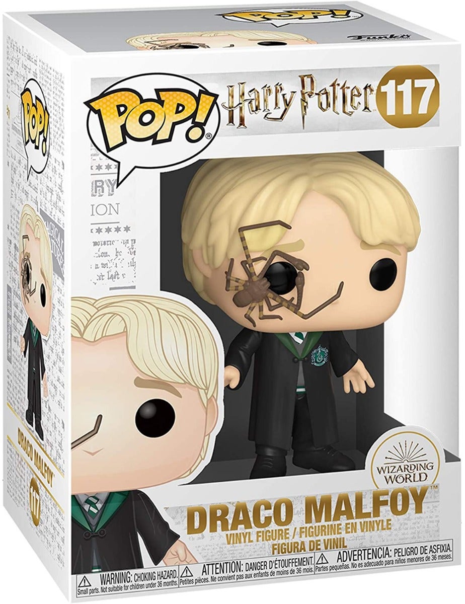 FUNKO POP HP: HP- MALFOY W/WHIP SPIDER