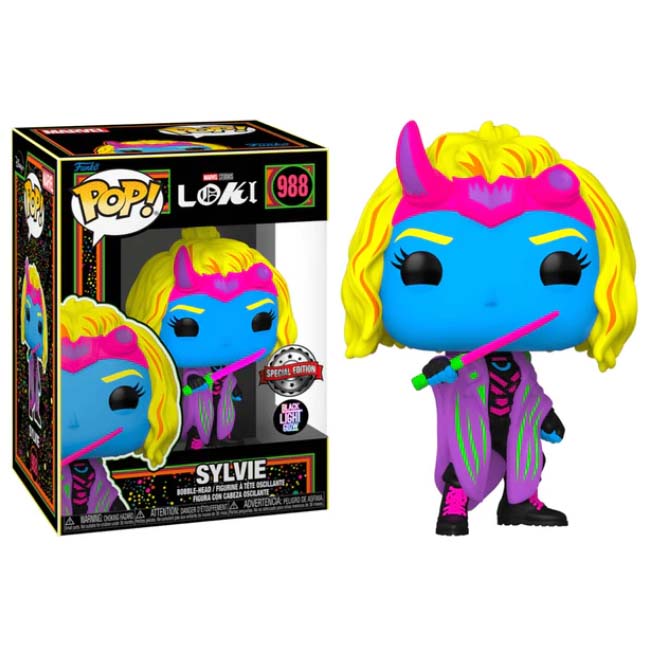 FUNKO POP! BLACKLIGHT GLOW  - LOKI SLYVIE