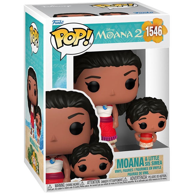 FUNKO POP DISNEY MOANA 2 - MOANA AND LITTLE SIS SIMEA