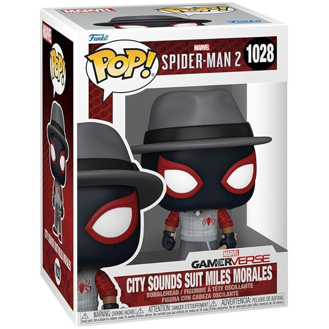 FUNKO POP SPIDERMAN 2 VG - CITY SOUNDS MILES