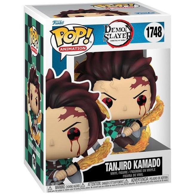 FUNKO POP ANIMATED: DEMON SLAYER - TANJIRO (SUN BREATHING)