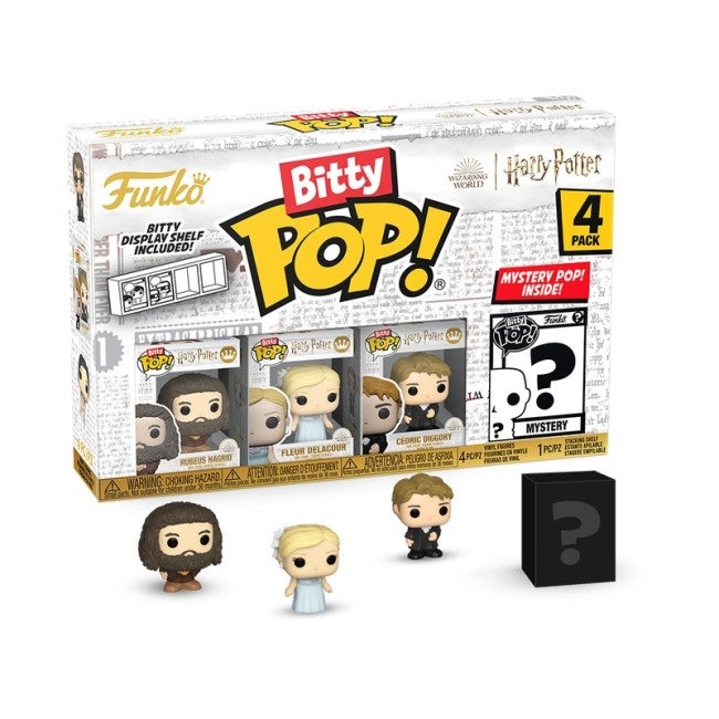FUNKO BITTY POP MOVIES:HARRY POTTER GOBLET OF FIRE HAGRID4PK