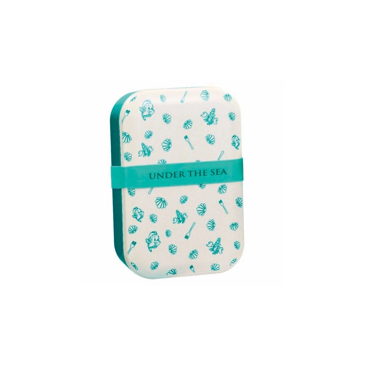 DISNEY BLOCK BAMBOO LUNCH BOX UNDER THE SEA