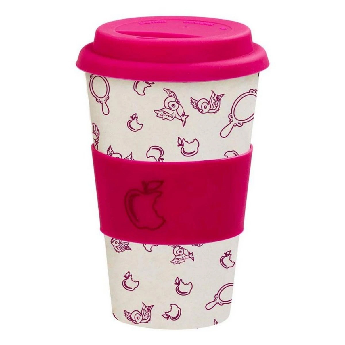 DISNEY BLOCK BAMBOO LIDDED MUG FAIREST OF THEM ALL
