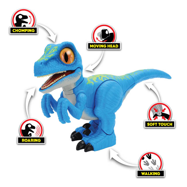 FUNVILLE DINOS UNLEASHED JR RAPTOR