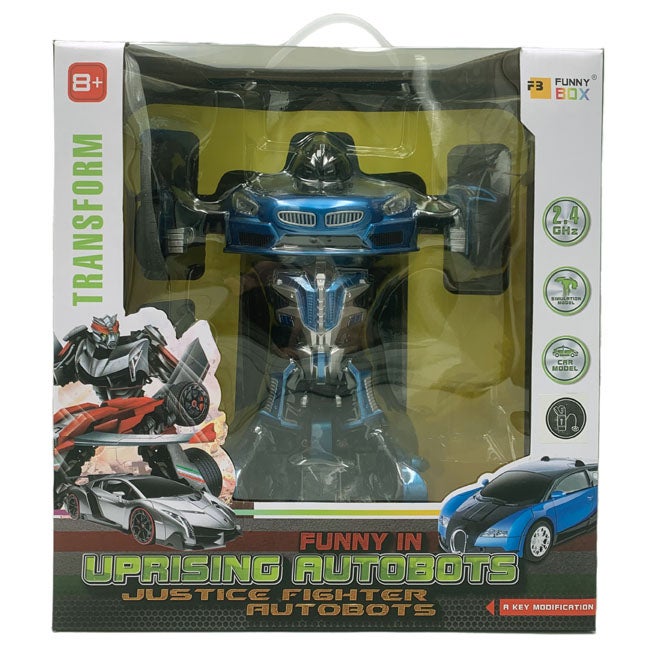 FUNNY BOX RC TRANSFORMER CAR
